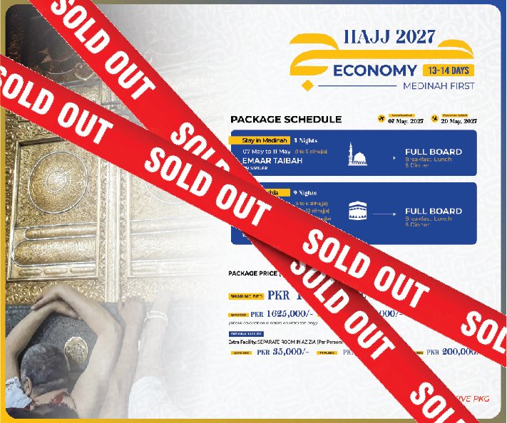 Maktab C Economy Hajj Package 2027